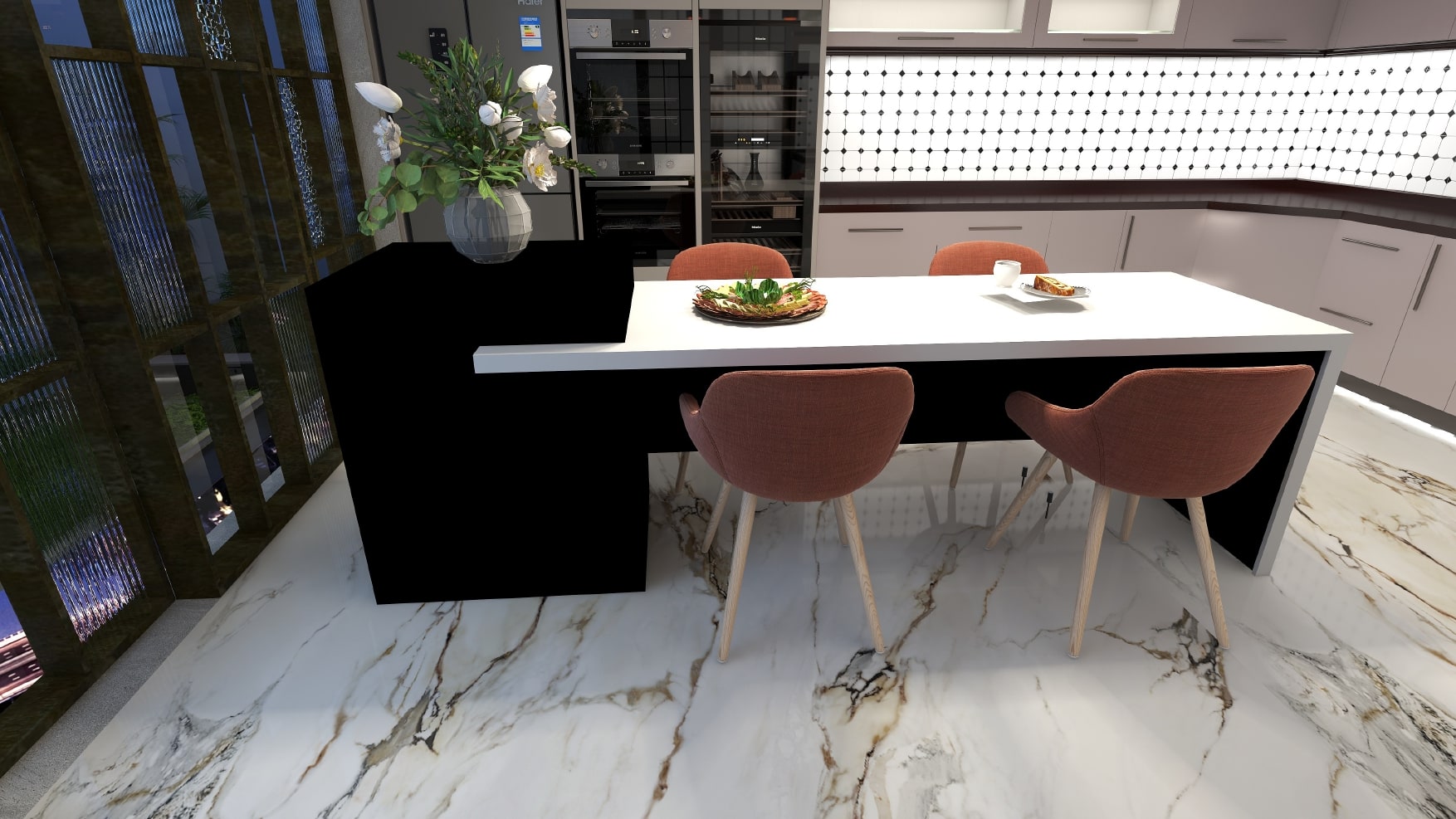 Living room interior design Karachi by Skill Studio 27 showcasing stylish and functional space